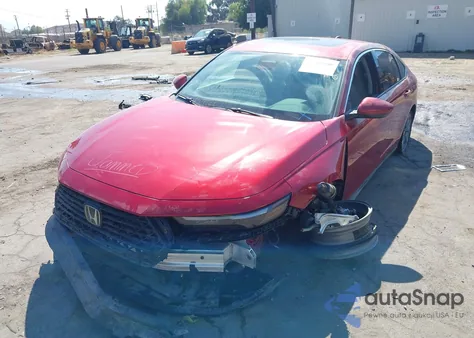 2024 Honda Accord Ex z USA, uszkodzony, nr VIN 1HGCY1F37RA090303
